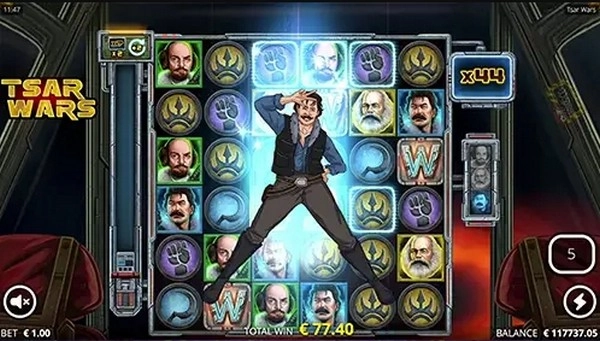 Tsar Wars: Bertempur Lintas Galaksi dengan Bonus Gugus dan Kemenangan Kosmik