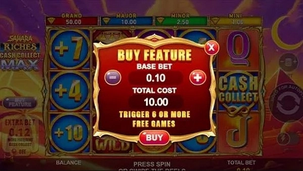 Sahara Riches Cash Collect Max: Pasir Keberuntungan Menanti