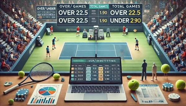Bagaimana cara memprediksi over under total game tenis untuk potensi keuntungan maksimal?